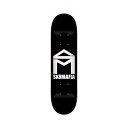 ※デッキテープは別売りです。 ブランド：SK8MAFIA。 サイズ：6.0x23.5 inch ※(inch = 2.54cm) Width: 6.0” Lenght: 23.5” Wheelbase: 9.15″ Tail: 4.75” Nose: 5.43” 備考：べニアのカラーは1枚1枚異なります。