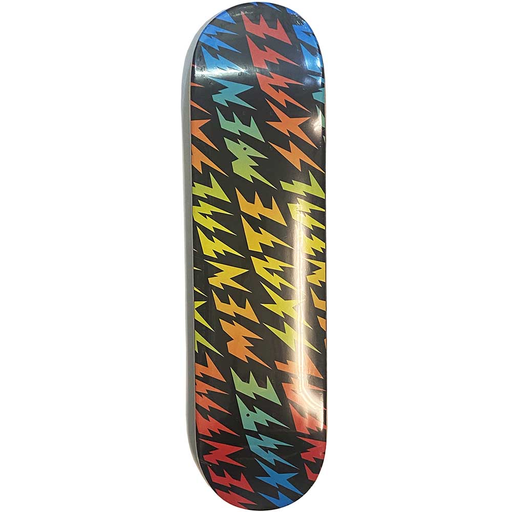 8.25 SKATE MENTAL XP[g^ BOLTS BLACK DECK fbL  yXP[g{[h/XP{[/SKATEBOARDz