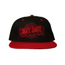 SKATE SAUCE スケートソース LOGO SNAPBACKS