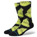 STANCE(X^X) MEAN ONE (BLACK) GRINCH O` R{f SOCKS \bNX C