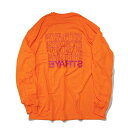 STRAYE(ストレイ) SELFIE L/S T-SHIRTS (BURNT ORANGE) 長袖Tシャツ ロンTEE