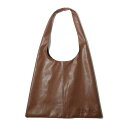 Subciety TuTGeB[ FAKE LEATHER TOTE BAG (BROWN) g[gobO