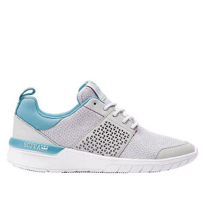 23.5cm 24cm50%OFF ȾۡSUPRA(ץ) WOMENS SCISSOR() LIGHT GREY-AQUA-WHITE ǥ ˥󥰥塼 ˡ WMNSڹ谷Ź