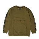 SUPRA スープラ STREETER CREW NECK (OLIVE) クルーネック トレーナー