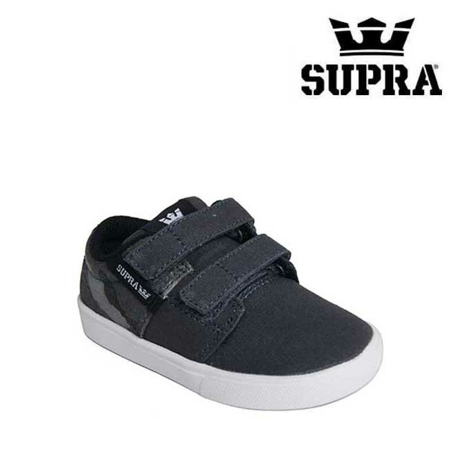 11cm/ץ륷塼/sampleSUPRA(ץ) TODDLER STACKS VULC(ȥɥ顼å륯) DK GREY-CAMO-WHITE 塼 ˡڹ谷Ź