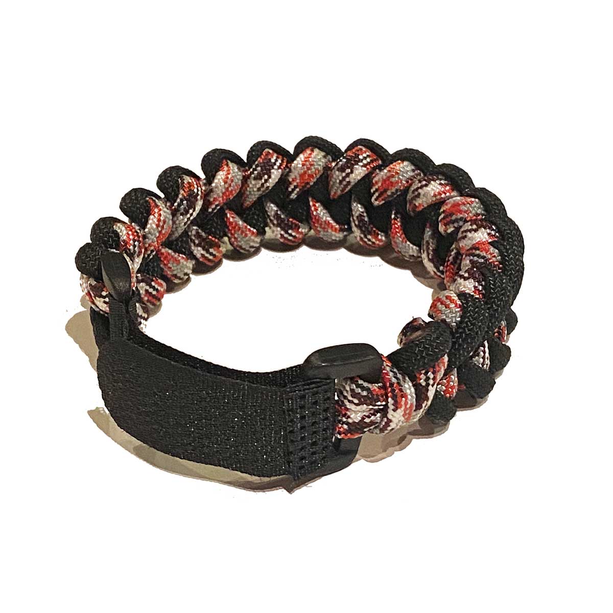 TRIGGER ASSAULT STYLE(@trigger_as)/PARACORD BRACELET (BLACK-RED DIGI CAMO) ブ...