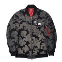 【30 OFF】ZEPHYREN(ゼファレン) MA-1 FLOWER JACKET エムエーワンジャケット アウター