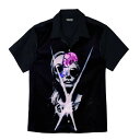 y30%OFFzZEPHYREN [t@ PHOTO PRINT SHIRT S/S (BLACK) Vc