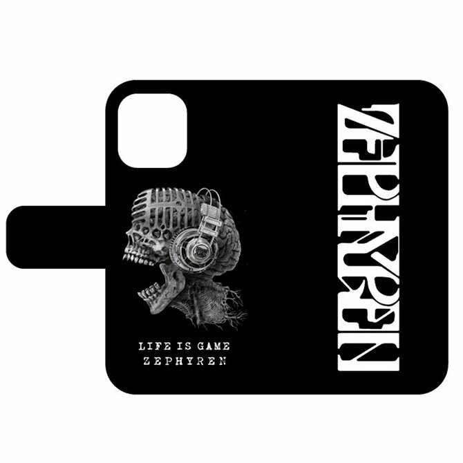 【40%OFF】ZEPHYREN(ゼファレン) FLIP iPhone CASE -音のない世界(I Scream)- iPHONE 12ProMax 12mini 12/12Pro 11Pro 11 アイフォンケース