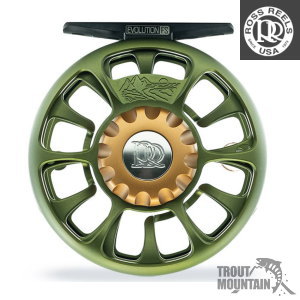 【送料無料】【お取り寄せ】ロスリール ロス エボリューションFS マットオリーブ 5/6 リール（0614910121078）【フライリール】