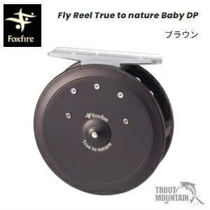 乐天商城 - 【送料無料】【お取り寄せ】Foxfire フライリール True to nature Baby DPブラウン（4549769220275）ティムコ