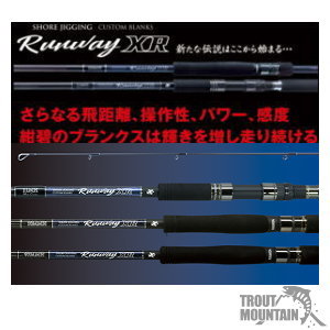 楽天トラウトマウンテン　楽天市場店【送料無料】【お取り寄せ】ゼスタ（下田漁具）【RUNWAY XR　ブルークローム11MH】ランウェイ XR【大型宅配便】