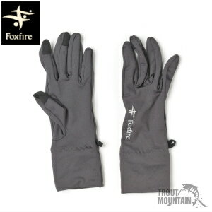 ※当店在庫切れの場合：お取り寄せ納期2〜7日頂いております。　 当店在庫品につきましては、土日祝日を除き1〜3日程で発送となります。在庫切れで商品がお取り寄せとなりました場合、2〜7日以内に発送出来る様に努めさせていただいております。お急ぎの際は、事前にメールまたはお電話にて、お問合わせ下さい。 在庫管理には十分注意しておりますが、ご注文タイミングにより、万が一当店・メーカー共に在庫欠品の場合には、ご連絡の上キャンセルさせていただくことがございますので何卒ご了承ください。ストレッチ性に優れたマイクロフリースを使用した軽量、薄手のインナーグラブ。親指、人差し指、中指の先に帯電合皮を配し、手袋をしたままスマートフォンやタブレットの操作が可能です。