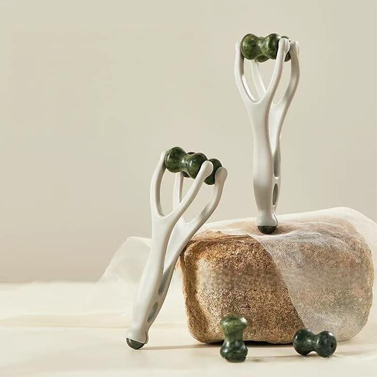 ハンドマッサージローラー 手指ケア 指圧ツボ押し 指関節マッサージ器 指マッサー...