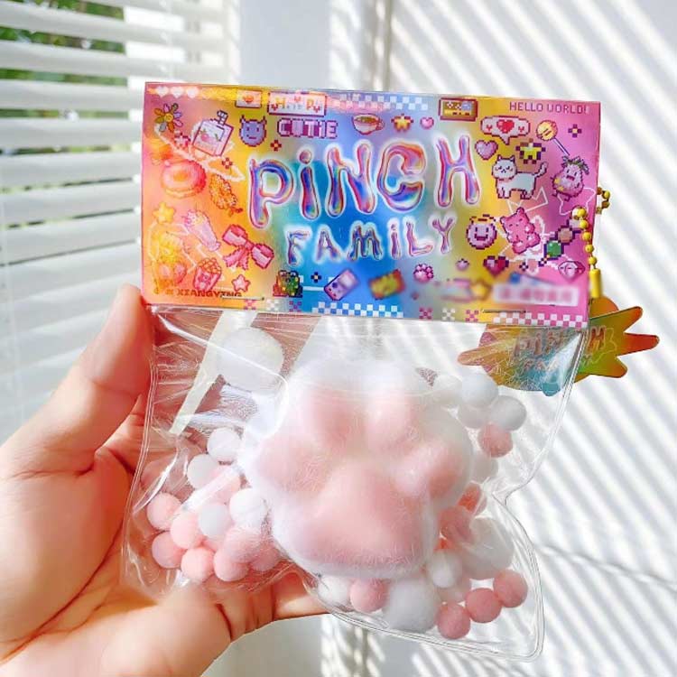 猫 猫の足 スクイーズ玩具 3個セット おもちゃ 低反発 ソフト 3個セット 猫の爪 ふわふわ ギフト かわいい スクイーズ 握る玩具 感覚おもちゃ 子供 大人 ストレス解消 動物 猫の爪 癒し クリスマス trovatore-10007699 TROVATORE 楽天市場店 サンプル画像3