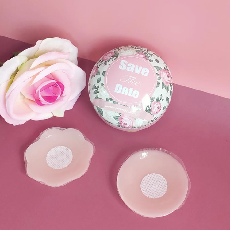 丸洗いできる アレルギー 何度も使える ストレスフリー 繰り返し使える メンズ シール ニプレス 花型or丸型 柔らかい ヌーブラ ニップレス パッド レディース 胸 シリコン 女性 洗える Off 下着 トップ ノーブラ 水着 5組セット インナー 夏 粘着 ニップル