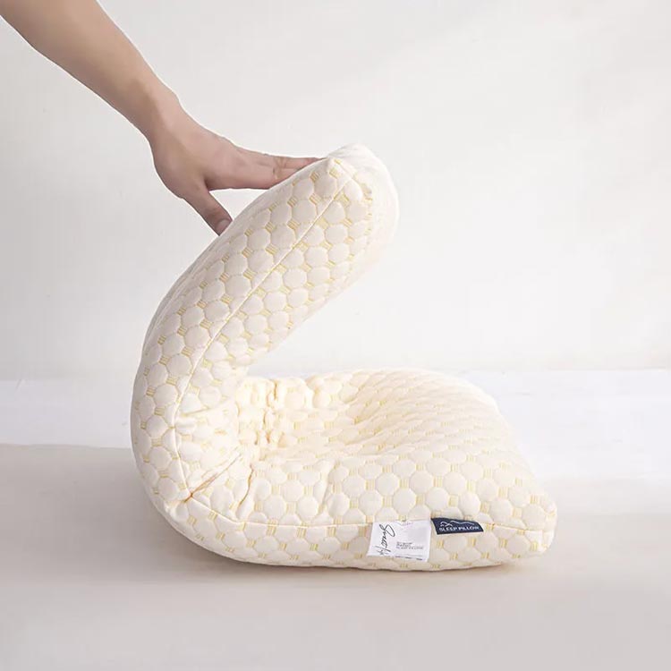 2個セット!ロータイプ 安眠 洗える 枕 低い まくら 40×60cm 48×74cm 肩こり 低め 薄型 薄い 通気 頸椎サポート いびき防止 水洗い ひくめ 大人 ジュニア 子供用 低い枕 軽量 薄め 頸椎安定 快眠 柔らかい ピロー ジュニア枕 ピロー [3]