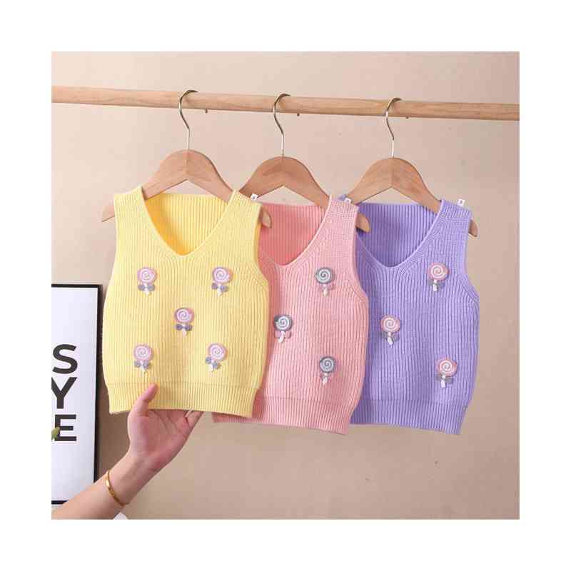トップス 秋 女の子 ノースリーブ 送料無料 重ね着 ニットベスト 花柄ベスト 男の子 子供ベスト アウター vネック プルオーバー キッズ ニット フォーマル ベスト 冬 こども服 上着 おしゃれ カジュアルベスト ガールズ 女の子 普段着 お出かけ 男女兼用 春 2
