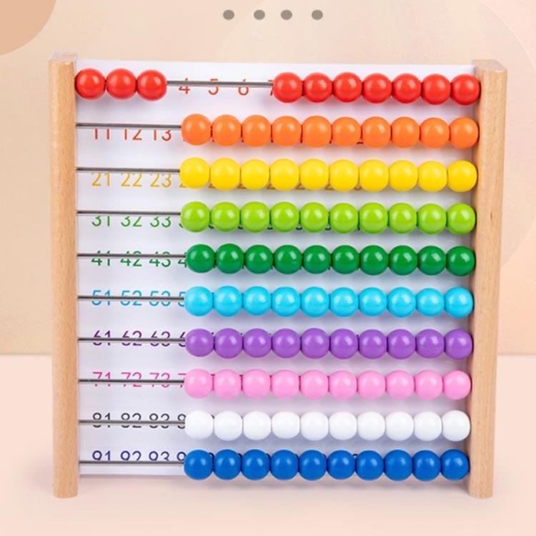 木のおもちゃ おもちゃ 3歳 5歳 百玉 そろばん 木製 バースデー 数 知育 知育玩具 オモチャ 4歳 算数 四歳 五歳 女の子 女 男の子 男 100玉そろばん 子ども こども 子供 小学生 クリスマス クリスマスプレゼント 誕生日プレゼント 3