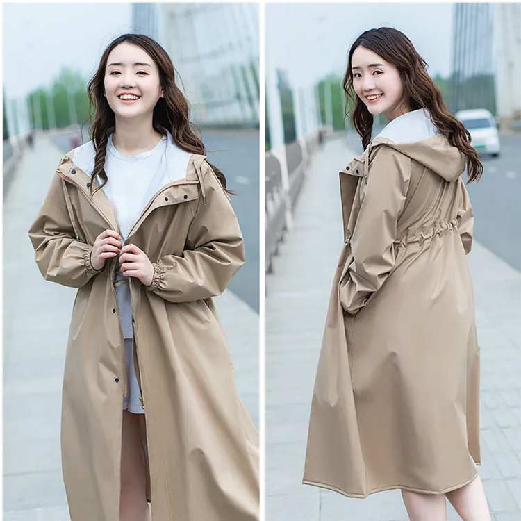 レインコート レディース 自転車 レインコート ロング かわいい おしゃれ レインウェア 大きめ レインポンチョ 撥水加工 完全防水 軽い 自転車用レインコート 前開きジッパー 雨 カッパ かっぱ 高校生 通学 通勤 雨合羽 雨具 アウトドア 雨 梅雨 対策 台風 雪 送料無料