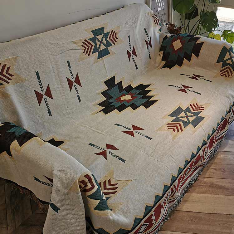 長方形 ベッドカバー 両面用 両面用 【送料無料】マルチカバー ソファー 保護カバー おしゃれ 椅子 ひざ掛け 大判 防塵カバー ソファ テーブルカバー ベッド ソファカバー 肩掛け マルチクロス ins撮影用背景 引っ越しお祝い テーブルクロス