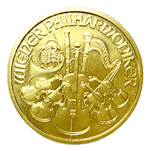 Currency Related Goods - 【中古AB/使用感小】貨幣 24金 ウィーン金貨 1オンス 1oz オーストリア ランダムイヤー コイン 硬貨 1UNZE GOLD 999.9刻印
