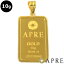 【新品】 24金 純金 インゴット ペンダントトップ 10g ゴールドバー APRE GOLD BAR