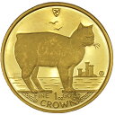 【中古B/標準】 貨幣 マン島 キャットコイン 1988年 マンクスキャット 猫 ネコ 1オンス 1oz エリザベス2世 金貨 純金 硬貨 メダル 205340...