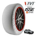 エントリー P10倍 マラソン 【VIVI正規品 ISSE製造】 ヴィヴィ イッセ SNOW SOCKS マツダ CX-5 KFEP 225/55R19 19インチ フロント スノーソックス 布製 タイヤ チェーン 非金属 スペイン製