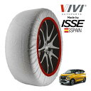 エントリー P10倍 マラソン 【VIVI正規品 ISSE製造】 ヴィヴィ イッセ SNOW SOCKS 三菱 ekクロス 5AA-B37W 165/55R15 15インチ 4WD スノーソックス 布製 タイヤ チェーン 非金属 スペイン製