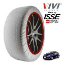 【VIVI正規品 ISSE製造】 ヴィヴィ イッセ SNOW SOCKS トヨタ アクア NHP10 165/70R14 14インチ フロント スノーソックス 布製 タイヤ チェーン 非金属 スペイン製