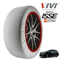 エントリー P10倍 マラソン 【VIVI正規品 ISSE製造】 ヴィヴィ イッセ SNOW SOCKS ホンダ オデッセイ RC2 215/60R17 17インチ 4WD スノーソックス 布製 タイヤ チェーン 非金属 スペイン製