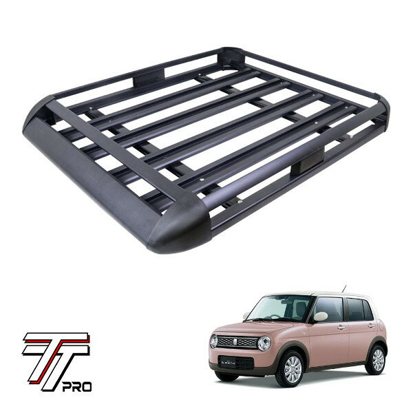 【TT PRO正規品】 汎用 組立式 アルミ ルーフラック カーゴラック カーゴバスケット 耐荷重200kg 440LB..