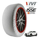 エントリー P10倍 マラソン 【VIVI正規品 ISSE製造】 ヴィヴィ イッセ SNOW SOCKS レクサス NX ZA20 235/60R18 18インチ フロント スノーソックス 布製 タイヤ チェーン 非金属 スペイン製