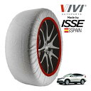 エントリー P10倍 マラソン 【VIVI正規品 ISSE製造】 ヴィヴィ イッセ SNOW SOCKS ホンダ CR-V RM1 225/65R17 17インチ フロント スノーソックス 布製 タイヤ チェーン 非金属 スペイン製
