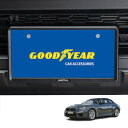 エントリーP10倍 【GOOD YEAR正規品】 新基準対応 ナンバーフレーム ライセンスフレーム マットブラック 2枚セット フロント リア BMW M2 G87(2)