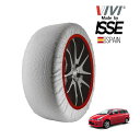 エントリー P10倍 マラソン 【VIVI正規品 ISSE製造】 ヴィヴィ イッセ SNOW SOCKS トヨタ ウィッシュ ANE10G 195/65R15 15インチ フロント スノーソックス 布製 タイヤ チェーン 非金属 スペイン製