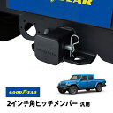 【GOOD YEAR正規品】 2インチ角ヒッチメンバー汎用 ソフト ヒッチカバー ヒッチキャップ ジープ グラディエーター JT