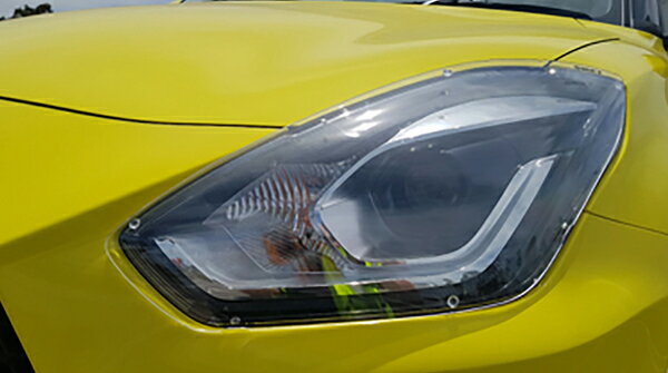 P10倍 エントリー 【豪州スズキ純正】 スイスポ スイフトスポーツ ZC33S 平成29年9月～現行 ヘッドライトカバープロテクター ガーニッシュ ランプカバー クリア 左右セット 990AA-00128-001