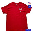 CHECROLET / LOS ANGELES ANGELS / HALOS / GILDAN / L / レッド 赤 / MLB / USAヴィンテージTシャツ / Truckfield