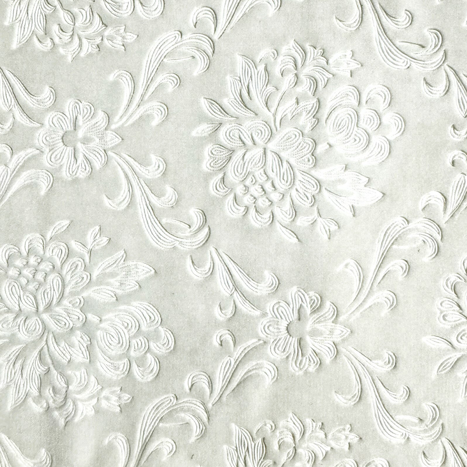 難燃証明発行可能！【金華山生地のみ　幅1350mm】1m単位　切り売り（ローレルホワイト）