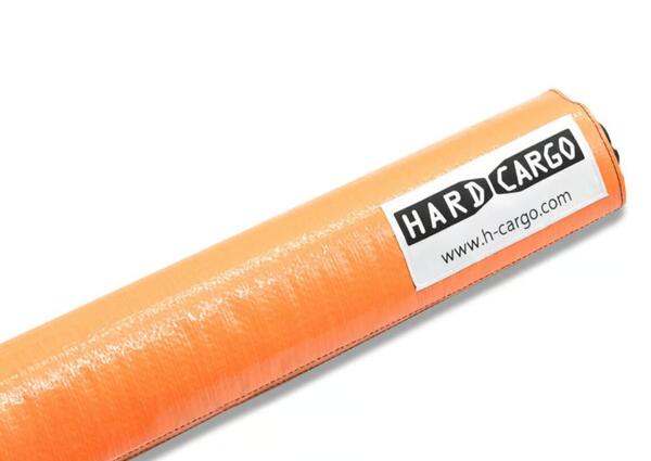 【キャリア/ルーフラック、ガード専用オプション　丸パイプ用パッド(軽トラック)　オレンジ】ハードカ..