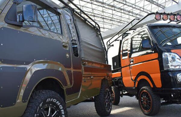 【ハイゼット用(500系後期)　イージーデカール　カラー】ハードカーゴ　軽トラ　カスタマイズ