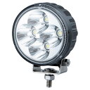 【WL-20 丸型 LED4ワークランプ 10W 12/24v共用 3インチ スポットタイプ】トラック 電装品 ランプ バルブ LED カスタム