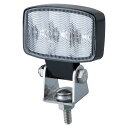 【WL-14 LED3 ミニワークランプ 角型 60X40X33&ワークランプ 4個セット 取付ステ-付き】トラック 電装品 ランプ バルブ LED カスタム