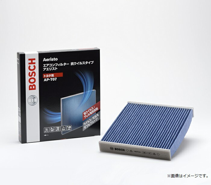 【BOSCH　ボッシュ　アエリスト プレミアム（AP）抗ウイルスタイプ　NISSAN　日産　ニッサン　品番:AP-N07　】国産車　エアコンフィルター