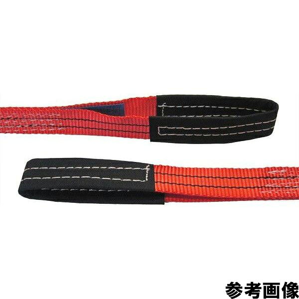65607【 FREAK CEベルトスリングE型 使用荷重1200kg 幅35mm 長さ8m 】赤 4本セット...