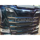 【ACITOINOX グリル用ステンレスプレート SCANIA マスク アプリケーション8分割】スカニア 用品 外装 アクセサリー ドレスアップ