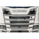 【ACITOINOX グリルサイド用ステンレスプレート SCANIA ラテラル バンド フォー マスク アプリケーション】スカニア 用品 外装 アクセサリー ド...