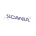 【ACITOINOX リヤ用"SCANIA"ロゴ ステンレスプレート SCANIA Next-Gen】Sシリーズ適合 リヤ用"SCANIA"ロゴ ステンレスプレート
